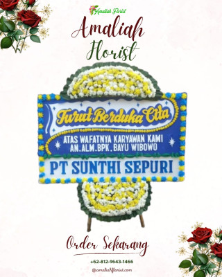 Papan Bunga Duka di Palak Aneh